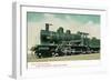 View of a French Express Engine Called Orient Express-Lantern Press-Framed Art Print