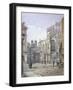 View of a French Protestant church on St Martin's le Grand, City of London, 1885-John Crowther-Framed Giclee Print