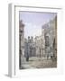 View of a French Protestant church on St Martin's le Grand, City of London, 1885-John Crowther-Framed Giclee Print