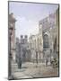 View of a French Protestant church on St Martin's le Grand, City of London, 1885-John Crowther-Mounted Giclee Print