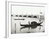 View of a Funeral Gondola 1880-1920-null-Framed Giclee Print