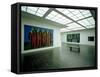 View of a Gallery Exhibiting Works by Markus Lupertz-null-Framed Stretched Canvas