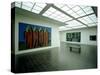 View of a Gallery Exhibiting Works by Markus Lupertz-null-Stretched Canvas