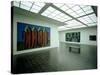 View of a Gallery Exhibiting Works by Markus Lupertz-null-Stretched Canvas