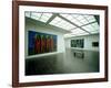 View of a Gallery Exhibiting Works by Markus Lupertz-null-Framed Giclee Print