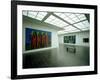 View of a Gallery Exhibiting Works by Markus Lupertz-null-Framed Giclee Print