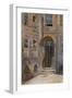 View of a Gate in Elm Court, Inner Temple, London, 1879-John Crowther-Framed Giclee Print