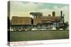 View of a German Express Engine Going from France to Russia-Lantern Press-Stretched Canvas