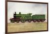 View of a Great Northern Railway Express Passenger Engine-Lantern Press-Framed Art Print