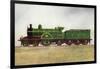 View of a Great Northern Railway Express Passenger Engine-Lantern Press-Framed Art Print