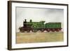 View of a Great Northern Railway Express Passenger Engine-Lantern Press-Framed Art Print