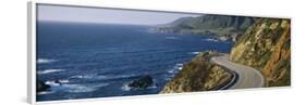 View of a Highway, California State Route 1, Big Sur, California, USA-null-Framed Photographic Print