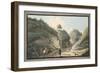 View of a Hollow Road Leading from the Grotto of Pausilipo to Pianura-Pietro Fabris-Framed Giclee Print