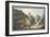 View of a Hollow Road Leading from the Grotto of Pausilipo to Pianura-Pietro Fabris-Framed Giclee Print