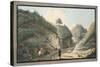 View of a Hollow Road Leading from the Grotto of Pausilipo to Pianura-Pietro Fabris-Stretched Canvas