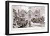 View of a House in Wells Street, Hackney, London, C1830-null-Framed Giclee Print