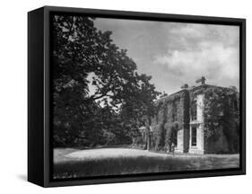 View of a House That Inspired Author Daphine du Maurier-Hans Wild-Framed Stretched Canvas