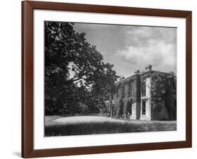 View of a House That Inspired Author Daphine du Maurier-Hans Wild-Framed Photographic Print