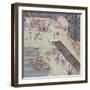 View of a Market in China-null-Framed Giclee Print