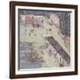 View of a Market in China-null-Framed Giclee Print