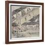 View of a Market in China-null-Framed Giclee Print