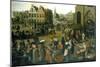 View of a Market Place, C1570-1603-Hendrick van Steenwijck-Mounted Giclee Print