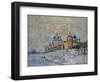 View of a Monastery, 1933-Konstantin Ivanovich Gorbatov-Framed Giclee Print