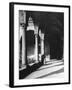 View of a Monk Walking the Grounds of a Church in Milan-Carl Mydans-Framed Photographic Print