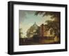 View of a Mosque at Mounheer (Maner)-William Hodges-Framed Giclee Print