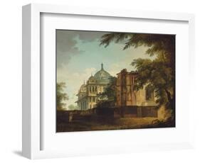 View of a Mosque at Mounheer (Maner)-William Hodges-Framed Giclee Print