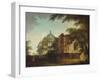 View of a Mosque at Mounheer (Maner)-William Hodges-Framed Giclee Print