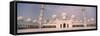 View of a Mosque, Sheikh Zayed Mosque, Abu Dhabi, United Arab Emirates-null-Framed Stretched Canvas