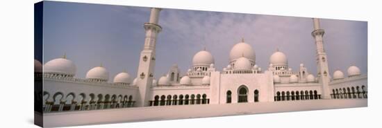 View of a Mosque, Sheikh Zayed Mosque, Abu Dhabi, United Arab Emirates-null-Stretched Canvas