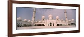 View of a Mosque, Sheikh Zayed Mosque, Abu Dhabi, United Arab Emirates-null-Framed Photographic Print