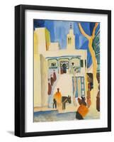 View of a Mosque-August Macke-Framed Giclee Print