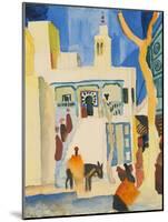 View of a Mosque-August Macke-Mounted Giclee Print