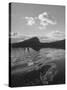 View of a Mountain and Lake in the Section For Sweden Known as Lappland-Eliot Elisofon-Stretched Canvas