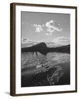 View of a Mountain and Lake in the Section For Sweden Known as Lappland-Eliot Elisofon-Framed Photographic Print