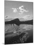 View of a Mountain and Lake in the Section For Sweden Known as Lappland-Eliot Elisofon-Mounted Photographic Print