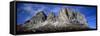 View of a Mountain, Passo Sella, Dolomites, Trento, Italy-null-Framed Stretched Canvas