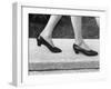 View of a New Type of Woman's Shoe-Yale Joel-Framed Photographic Print