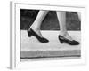 View of a New Type of Woman's Shoe-Yale Joel-Framed Photographic Print