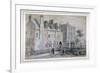 View of a Nunnery in Osnaburgh Street, London, C1830-Thomas Hosmer Shepherd-Framed Giclee Print