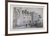 View of a Nunnery in Osnaburgh Street, London, C1830-Thomas Hosmer Shepherd-Framed Giclee Print