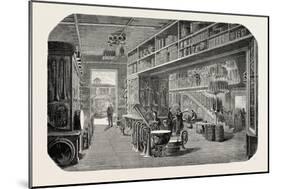 View of a Part of the Gautrot Stores, France. 1855-null-Mounted Giclee Print