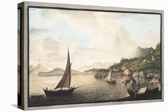 View of a Part of the Island of Ischia Called Lacco-Pietro Fabris-Stretched Canvas