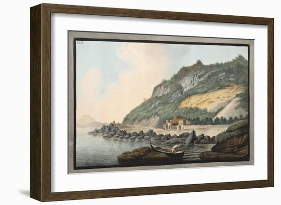 View of a Part of the Outside of the Cone of the Solfaterra-Pietro Fabris-Framed Giclee Print