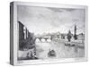 View of a Part of the River Arno, 1783-Giuseppe Zocchi-Stretched Canvas