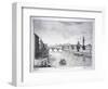 View of a Part of the River Arno, 1783-Giuseppe Zocchi-Framed Giclee Print