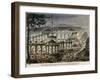 View of a Party Celebrated Among the Ruins of the Bastille Prison-null-Framed Giclee Print